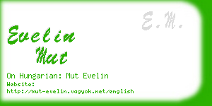 evelin mut business card